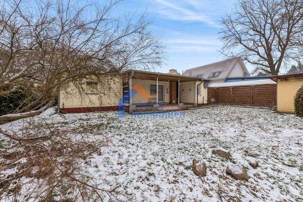 Rückansicht Bungalow