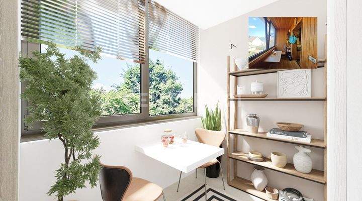 visualisierter Wintergarten