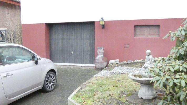 Garage im Haus integriert