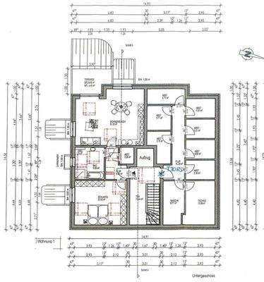 Untergeschoss - Wohnung 1
