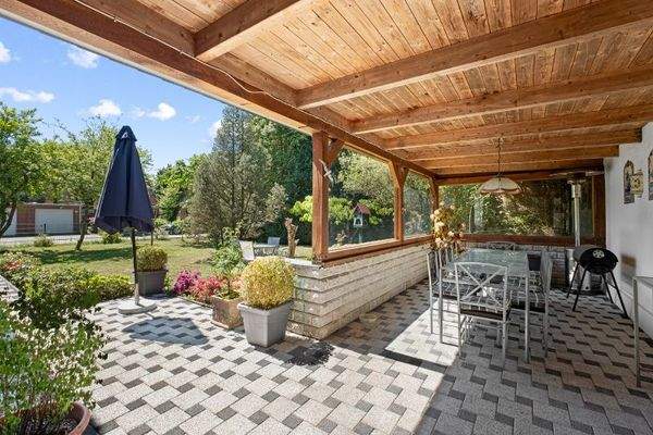 Patio für Grillabende