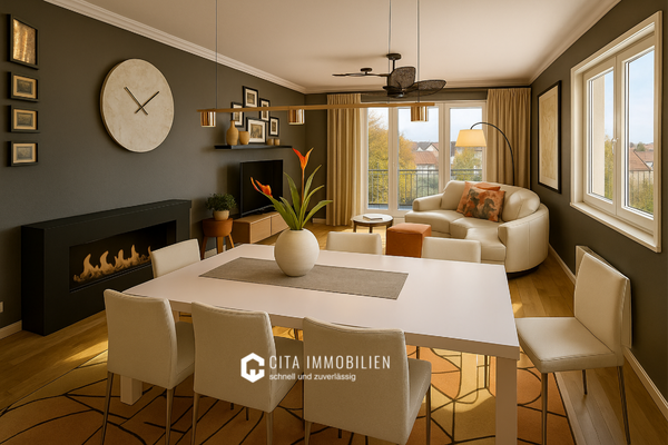 Wohnzimmer Visualisierung