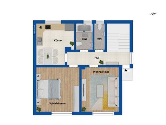 Grundriss - Erdgeschoss