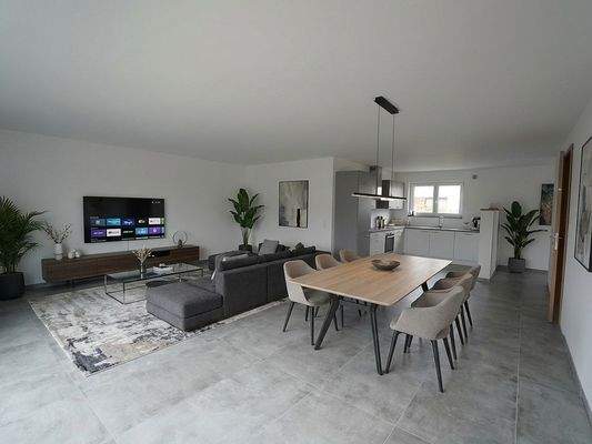 Wohn-/Essbereich mit Küche ELW (Wohnbeispiel KI)