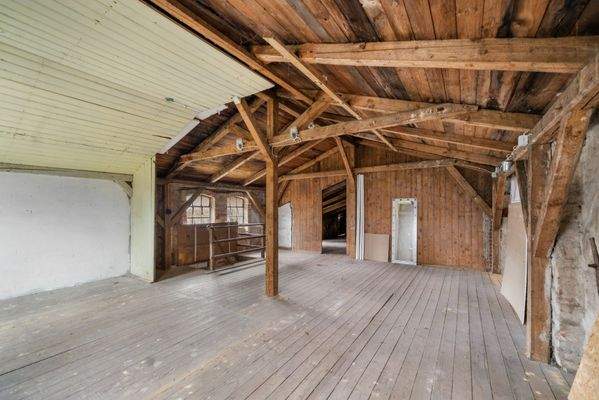 Dachboden im Nebengebäude