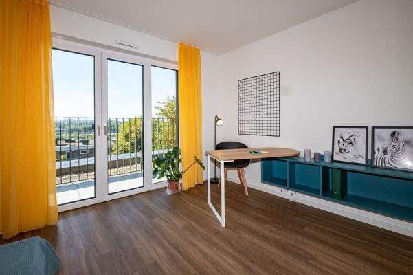 Blick auf das TV-Board