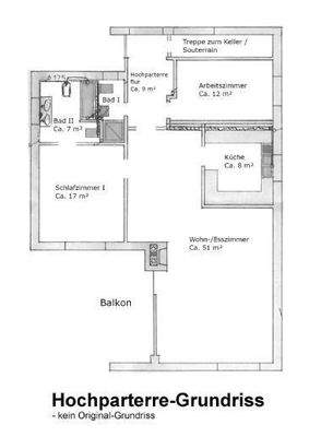 Hochparterre-Grundriss