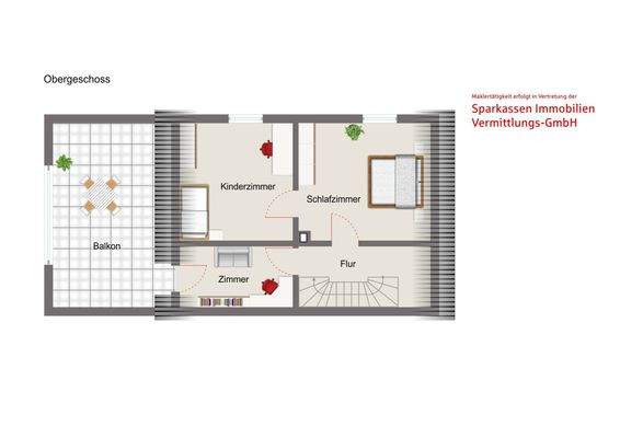 Grundriss Obergeschoss