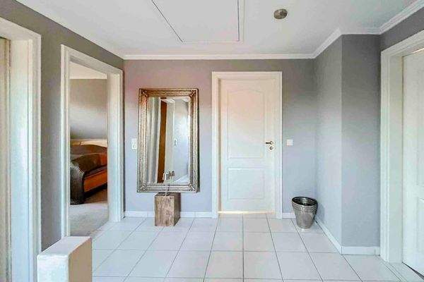 Einheitliches Farbkonzept im Haus