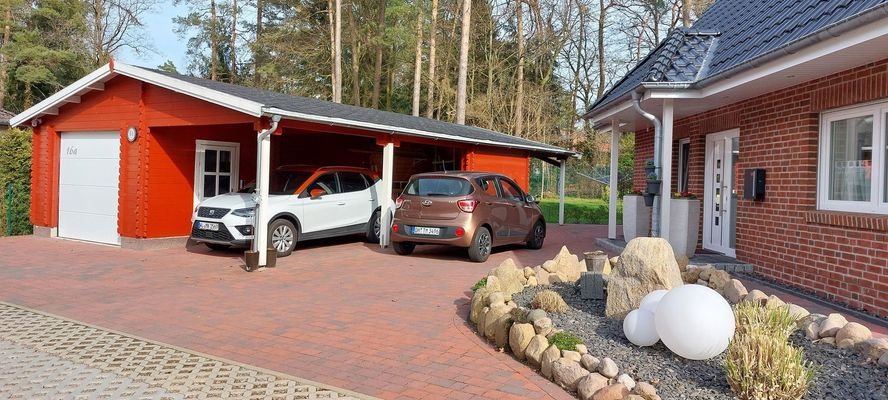 Garage u. Carport Stellfläche