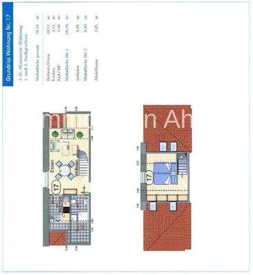 Grundriss mit Wohnfläche