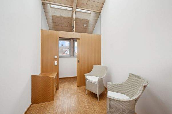 Ankleide im Dachgeschoss