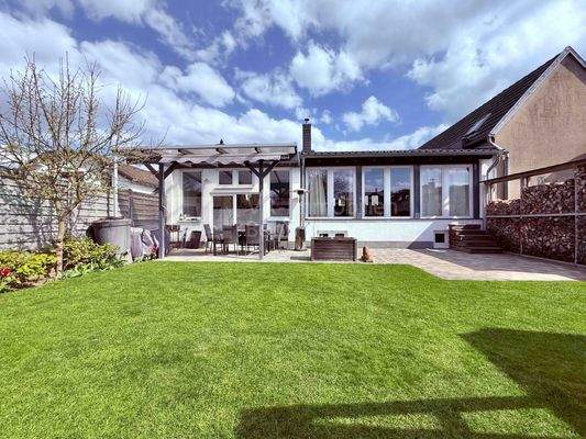 Rückansicht hinteres Haus