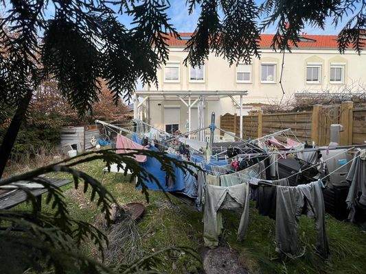 Rückseite und Garten