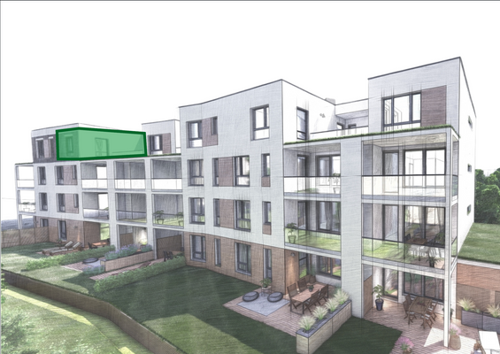 Lage der Penthouse-Wohnung