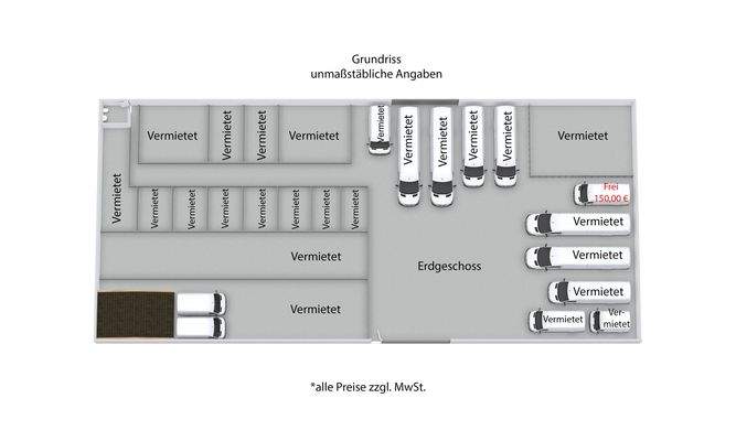 Lagerhalle - Erdgeschoss
