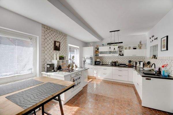 Küche im Obergeschoss