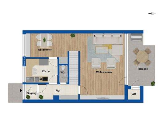 Grundriss Erdgeschoss