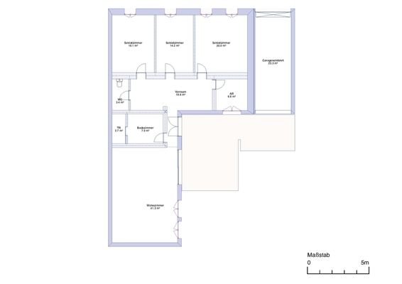 Grundrissplan Weiken