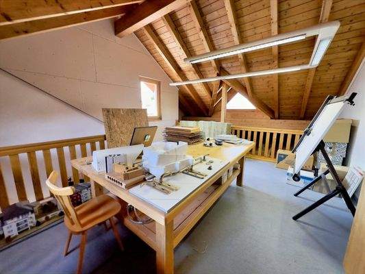 Büroraum Dachgeschoss