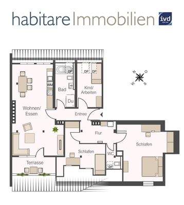 Toller, gut nutzbarer Grundriss