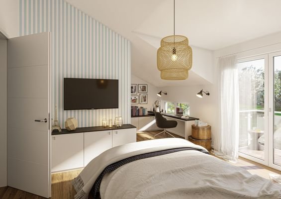 Visualisierung Schlafzimmer