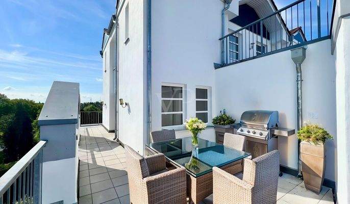 Terrasse Arbeitszimmer