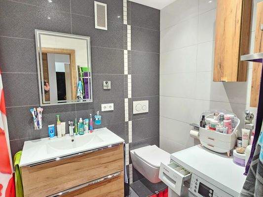 Bad mit Waschmaschinenanschluss