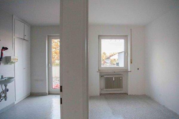 Wohnräume mit Austritt auf die Dachterrasse