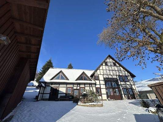 Winterimpressionen - Hausansicht