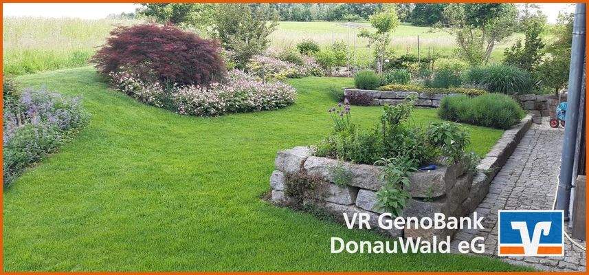 Wunderschöne Außenanlagen