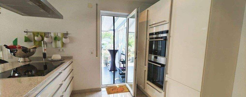 Zugang Terrasse aus Küche