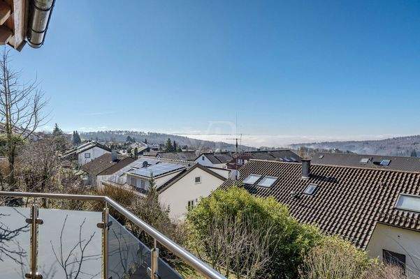 Aussicht Balkon Erdgeschoss