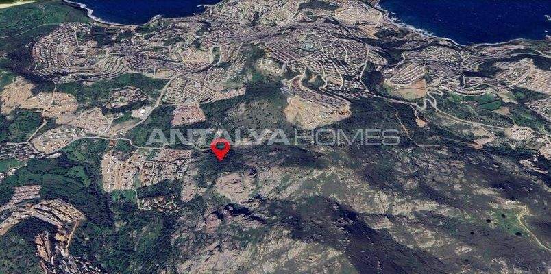 Zoned Land Near the Sea in Bodrum Gumusluk