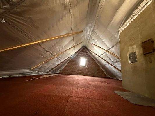 Spitzbodenausbau zusätzlich möglich