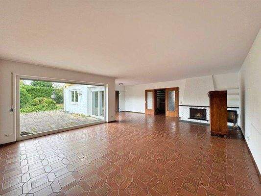 Wohnbereich mit Kamin