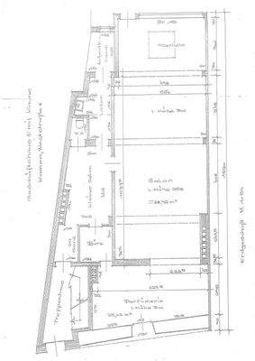 Grundriss Gewerbe EG  Weststr  6 Kamen