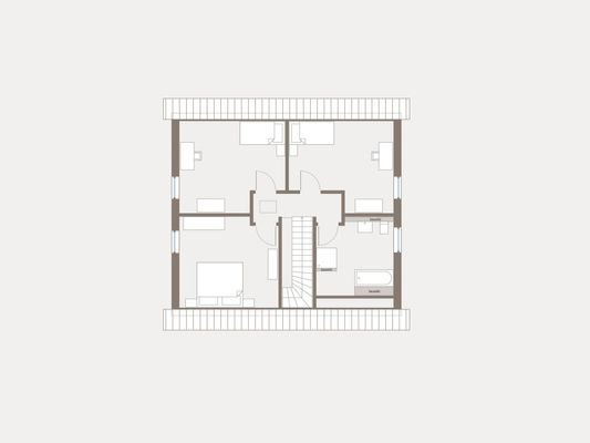 Grundriss Obergeschoss