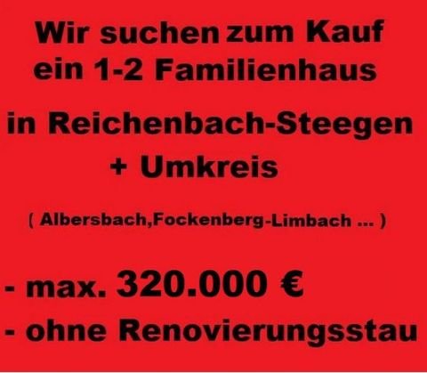Reichenbach-Steegen Häuser, Reichenbach-Steegen Haus kaufen
