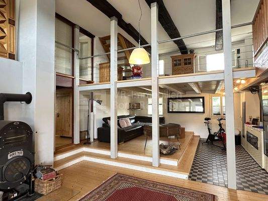 Wohnraum mit Galerie