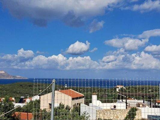 Kreta: Freistehendes Haus mit Meerblick in Plaka zu verkaufen