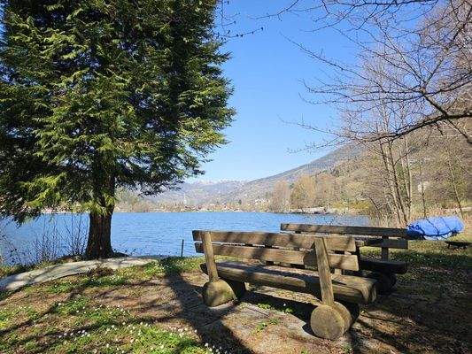 Blick vom Seegrund nach Westen