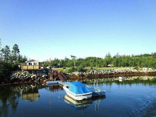 Beispiel Bootssteg und Fischerhütte