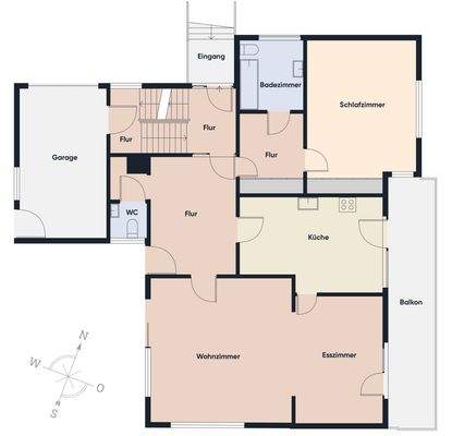 Grundriss ohne Maßstab - EG