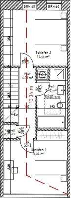 Grundriss 5 Haus J OG