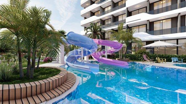 Nature and Sea View New Apartments in Mersin