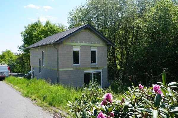 Zugang zur geplanten Terrasse