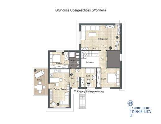 Grundriss Obergeschoss