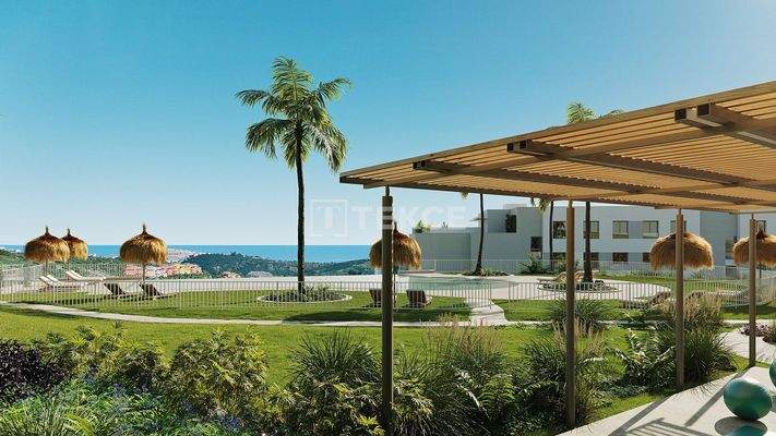 Panoramic Views Apartments by Golf in Casares Malaga