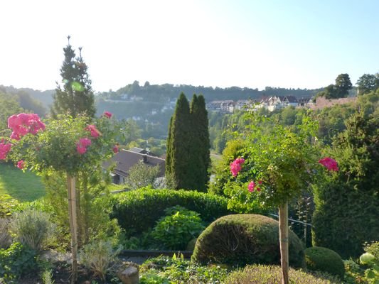 Aussicht vom unteren Garten